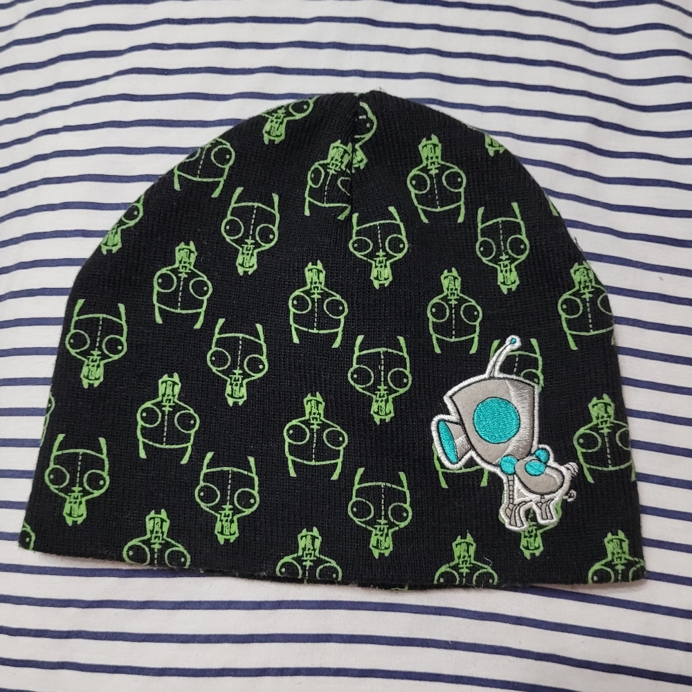 invader zim beanie